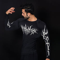 Shadow Long Sleeve Compression - Rexez Fitwear