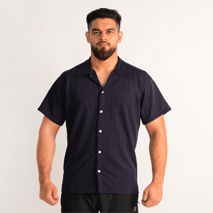 Weave Button - Down Shirt - Rexez Fitwear