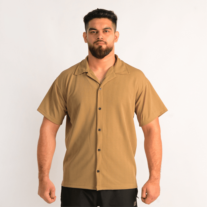 Weave Button - Down Shirt - Rexez Fitwear
