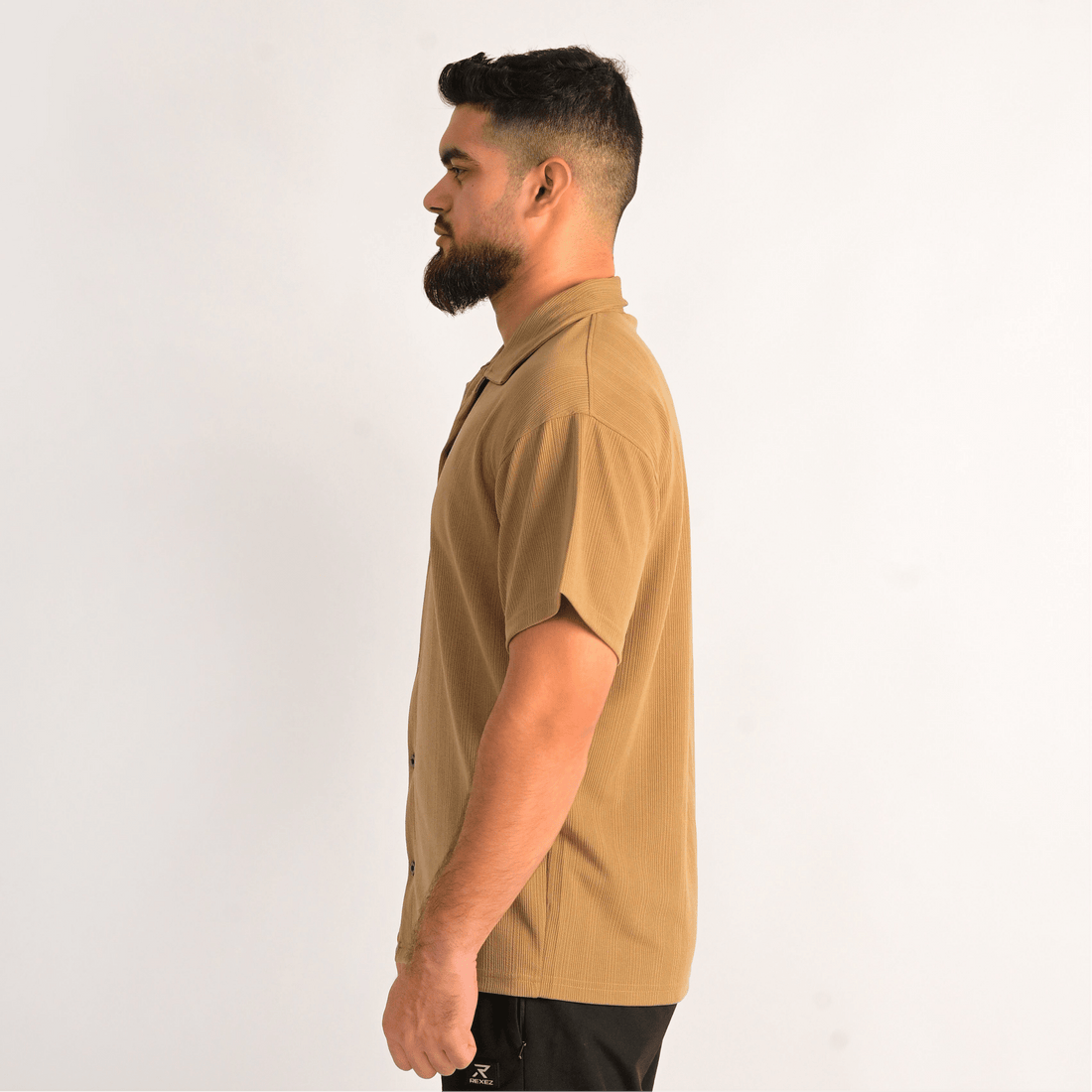 Weave Button - Down Shirt - Rexez Fitwear
