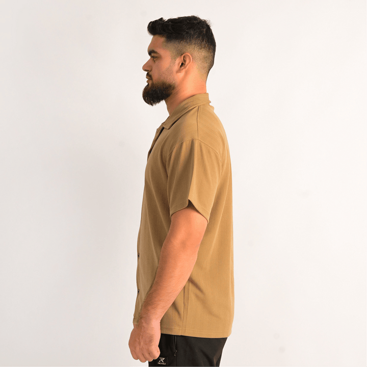 Weave Button - Down Shirt - Rexez Fitwear