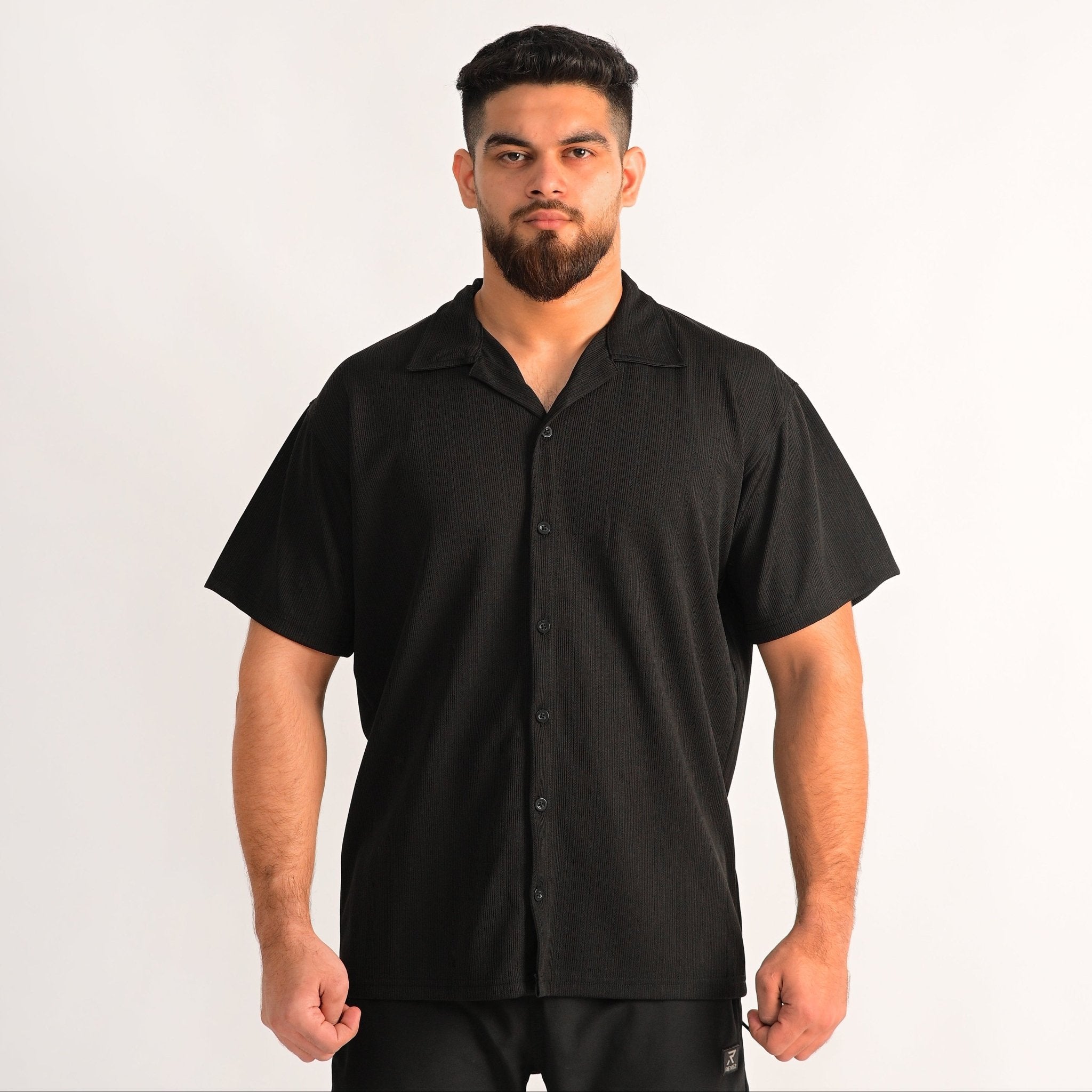 Weave Button - Down Shirt - Rexez Fitwear