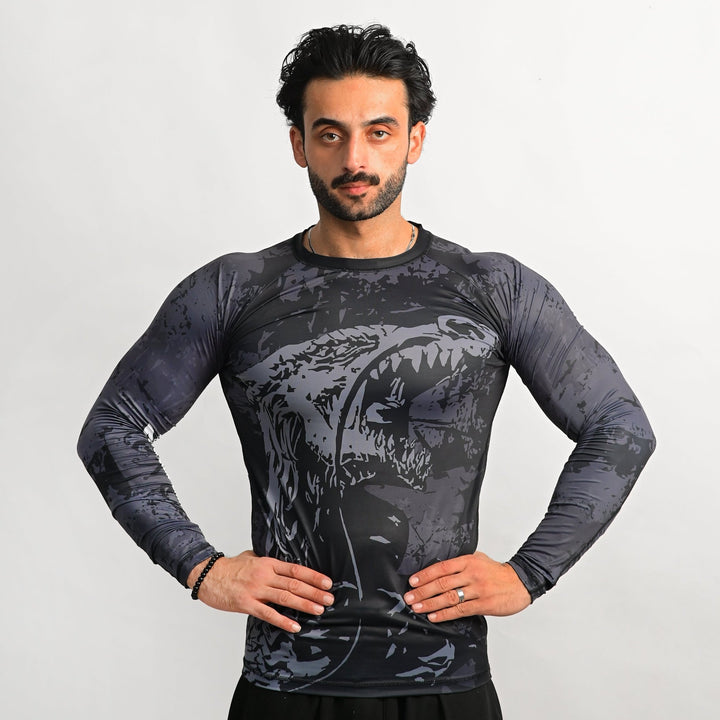 Wolf Compression Shirt - Rexez Fitwear
