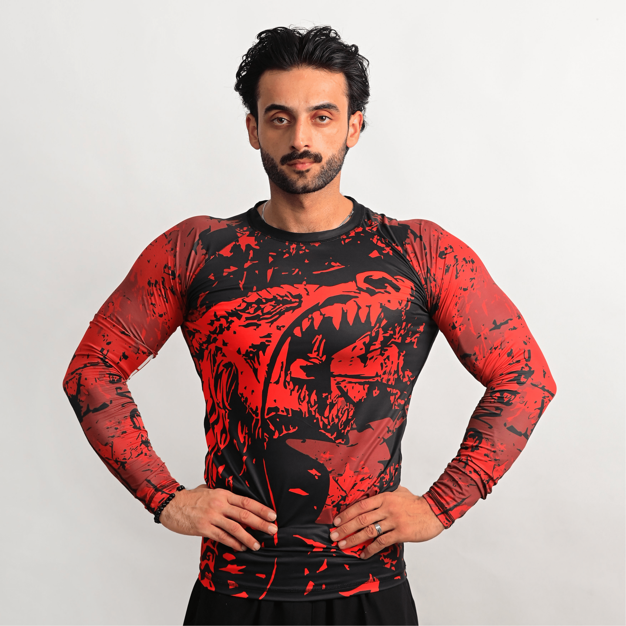 Wolf Compression Shirt - Rexez Fitwear