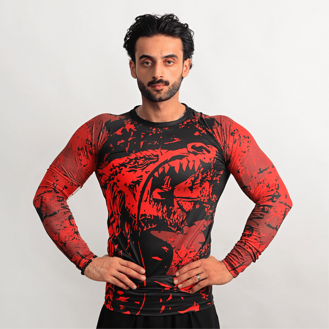 Wolf Compression Shirt - Rexez Fitwear