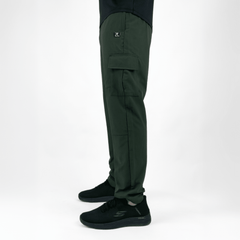 Woven Terry Cargo Pants - Rexez Fitwear