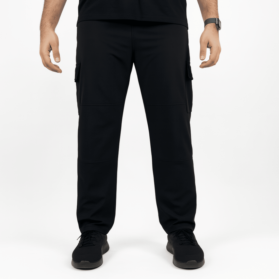 Woven Terry Cargo Pants - Rexez Fitwear