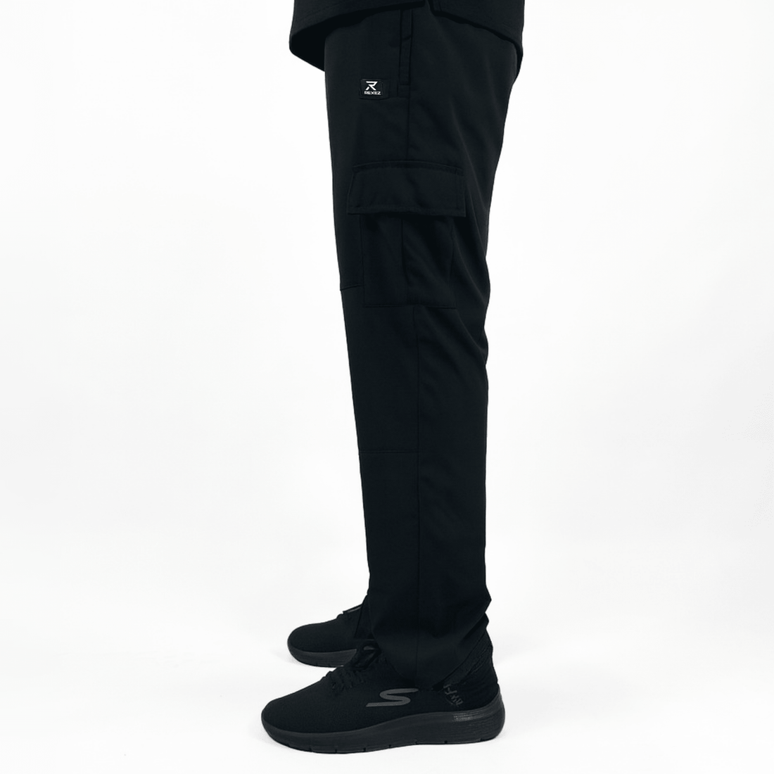 Woven Terry Cargo Pants - Rexez Fitwear