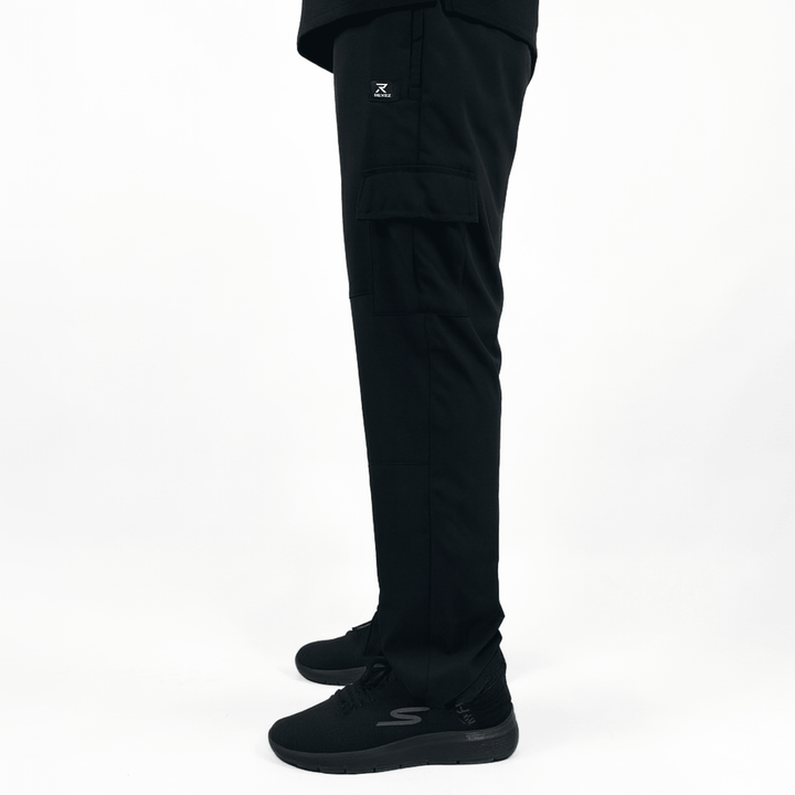 Woven Terry Cargo Pants - Rexez Fitwear